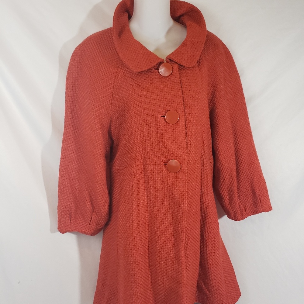 John Paul Richard Long Peacoat Size Large